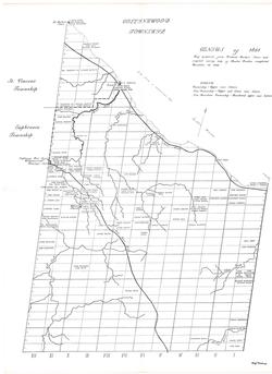 Map - Collingwood Township Census of 1851