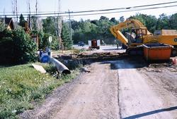 The Depot - Sewer Construction - June 1990