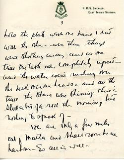 Letter from Willard to his Mother 7-10-34 - Part 5